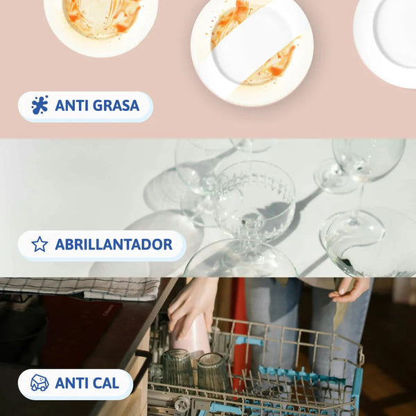 Pastillas Ecológicas para Lavavajillas